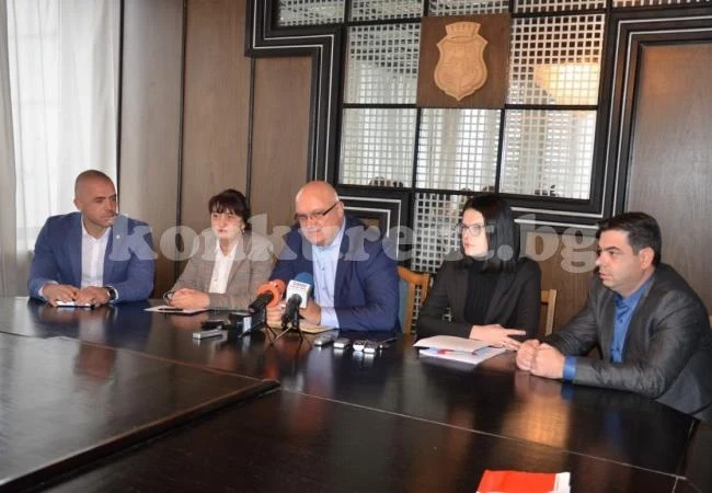 Кметът на Община Видин представи ръководния си екип