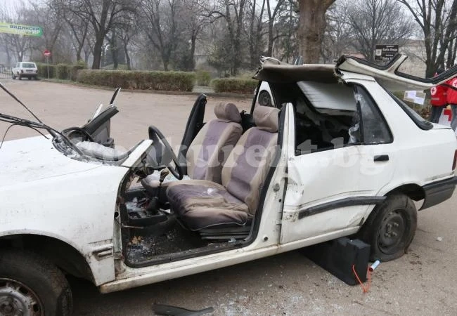 Демонстративно занятие за действия при възникване на пътнотранспортни произшествия се проведе във Видин