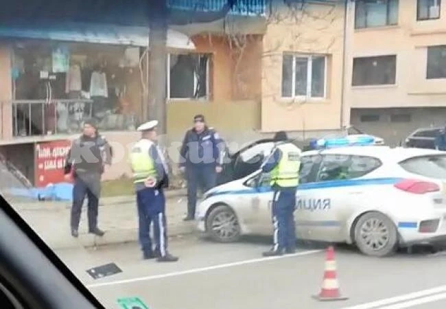 Млад шофьор прегази възрастен мъж в Монтана (СНИМКИ)