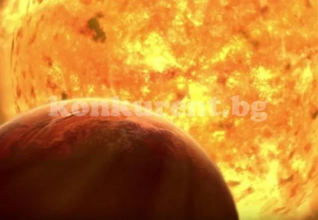 Ужасяващо ВИДЕО показа как Слънцето ще \