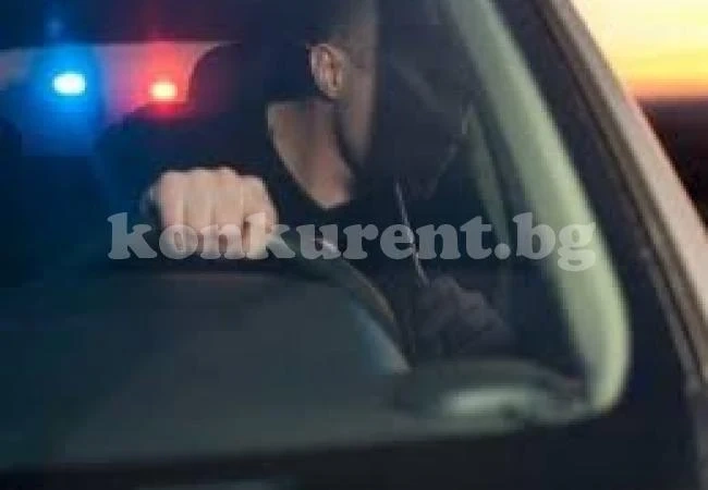 Гониха пиян водач край Козлодуй, отказал да спре за проверка