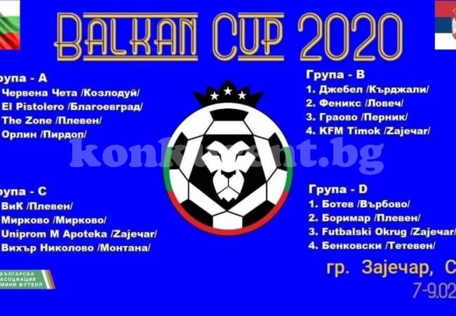 ЧЧ Радецки, Вихър /Н/ и Ботев /Върбово/ научиха съперниците за Зайчар
