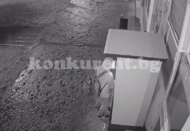 Нагли апаши задигнаха кафемашината пред горското в Монтана