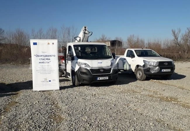 В Монтана показаха техника за борба с бедствия СНИМКИ