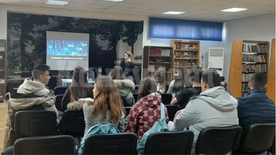 За вредата от алкохола говориха пред видински ученици