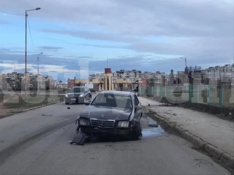 Пиян карастрофира с откраднат „Мерцедес“ във Враца