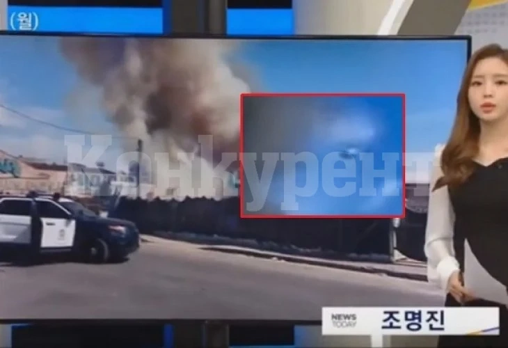 НЛО попадна в кадър по време на телевизионен репортаж ВИДЕО