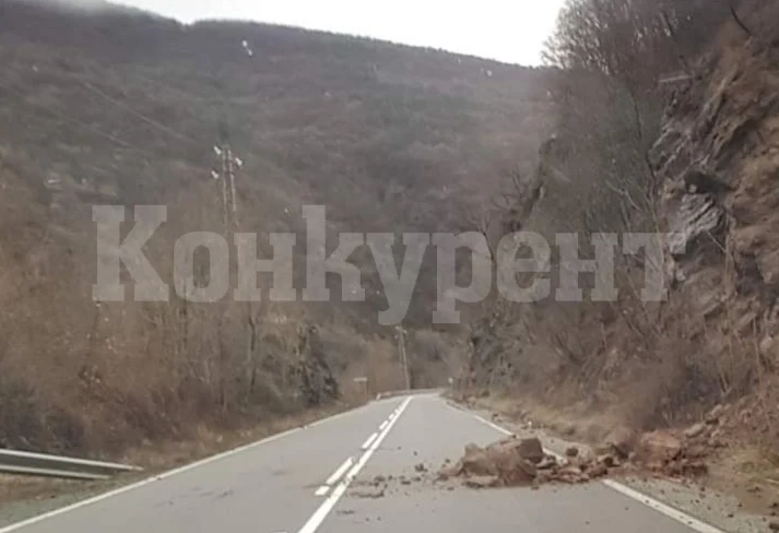 Камъните падат... в Искърското дефиле СНИМКИ