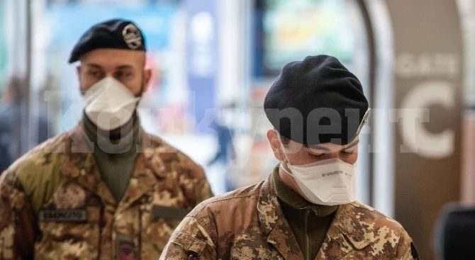 Италианска провинция даде зелена светлина на армията да се намесва при нарушаването на карантината