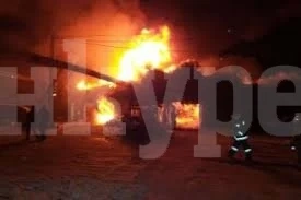 Пожар изпепели къща в Громшин