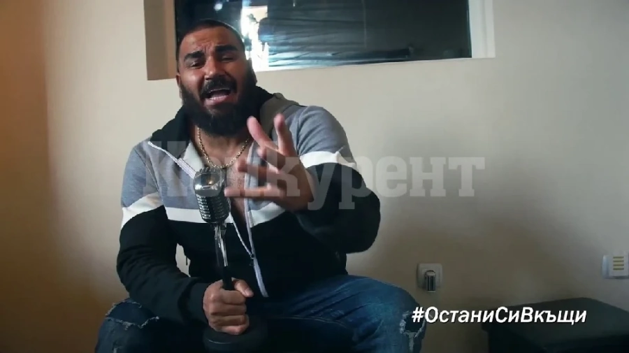 Азис в паника от коронавируса, с ново парче зове ромите да си стоят вкъщи