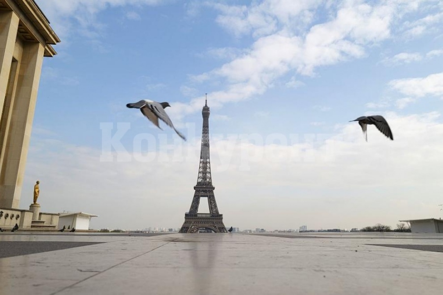 Париж замлъкна... чува се само песента на птиците (СНИМКИ/ВИДЕО)