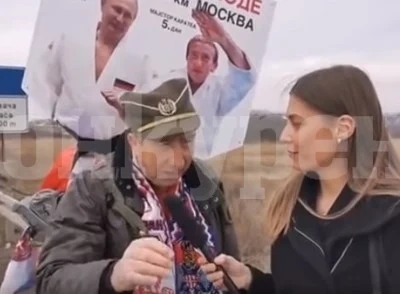 Сърбин отиде пеша до Москва, за да подари на Путин ракия за Деня на победата (Видео)
