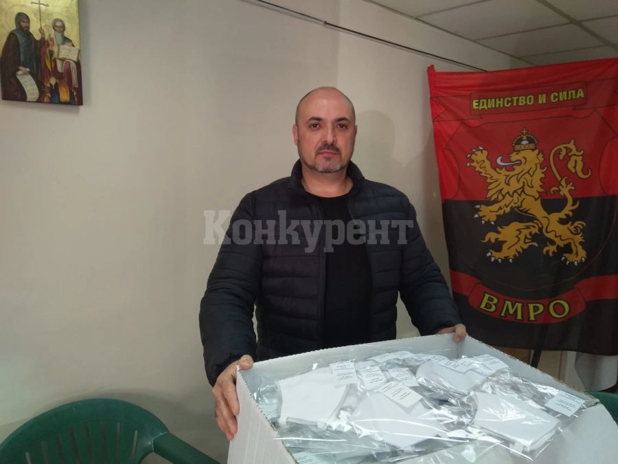 Богданов дарява маски на нуждаещите се във Врачанско