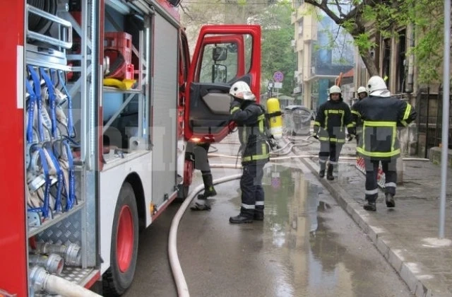 Пожар избухна в сградата на НОИ във Видин
