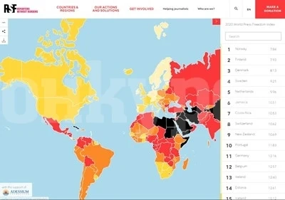 Докладът на Репортери без граници сложи България на 111 място