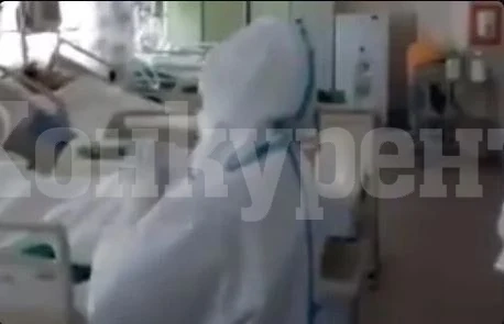 Реаниматор засне кошмарно ВИДЕО 18+ в интензивно, пълно с болни от COVID-19