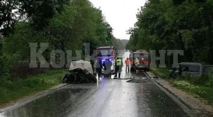 Извънредно! Три трупа след адско челно меле в Силистренско СНИМКИ