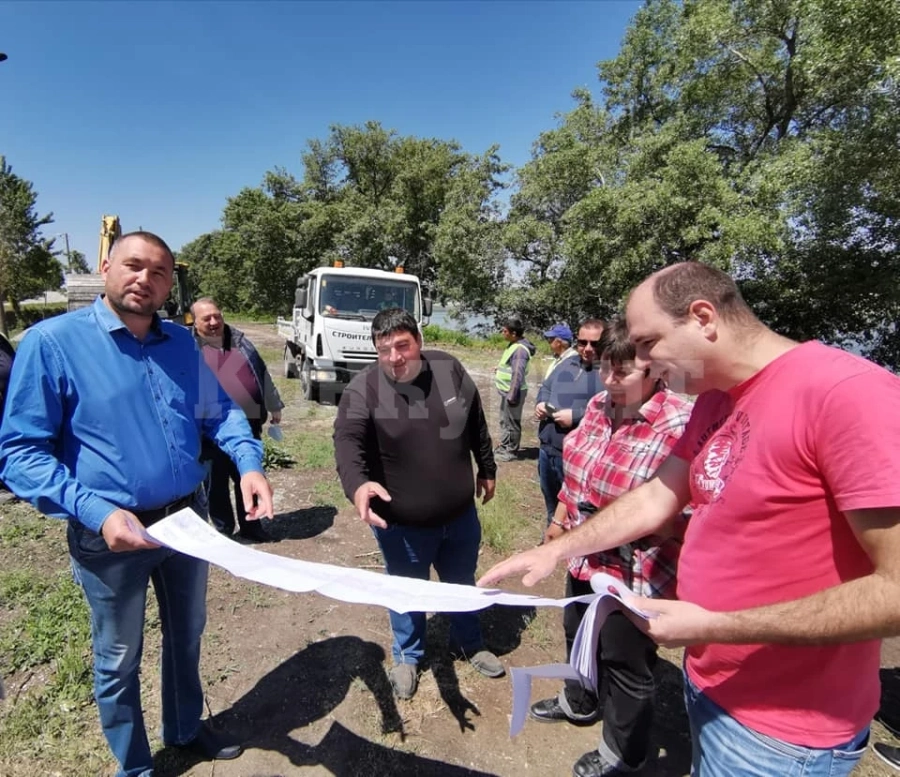 Разкрасяват Оряхово по голям проект, вижте на какво ще се радват хората СНИМКИ