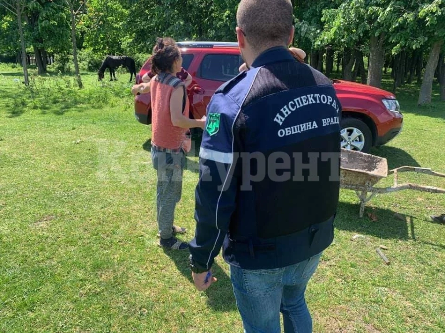 Съставиха акт за изхвърляне на отпадъци