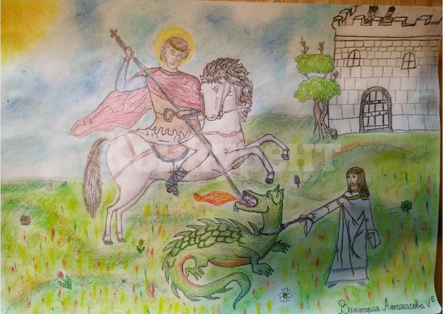 До 14 май може да гласувате във втория етап „Гергьовден - Ден на Мездра” на онлайн конкурса за детска рисунка „Домашно ателие“