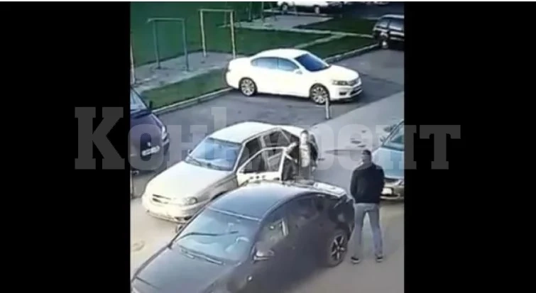 Конфликт между таксиджия и моторист завърши със стрелба ВИДЕО 18+