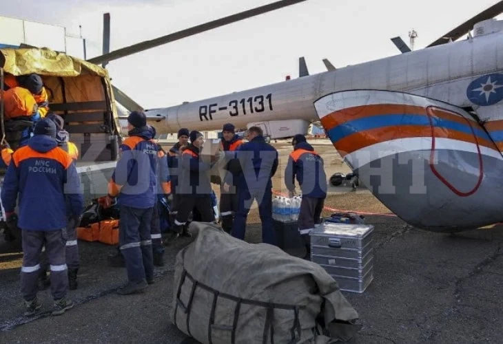 Руската армия постави под карантина миньори в златна мина