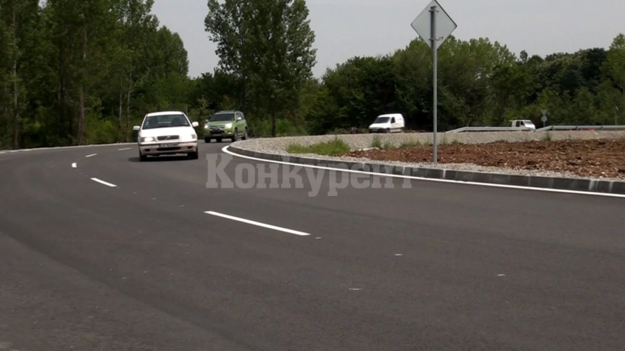 Временно е ограничено движението по обходния път на Враца