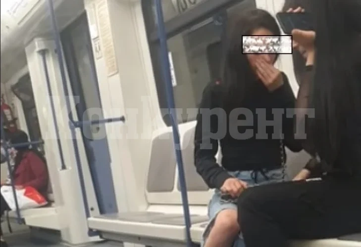 Малки пикли се нашмъркаха с „бело” в софийското метро ВИДЕО 18+
