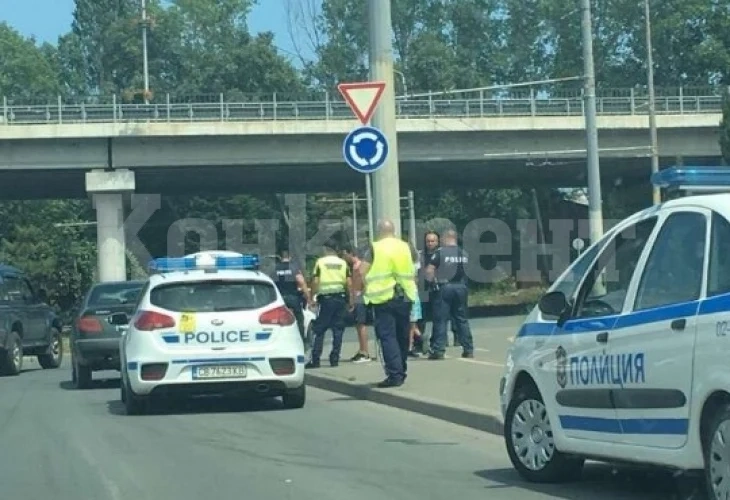След бясна гонка спряха нередовен шофьор край Бяла Слатина