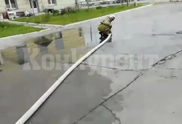 ВИДЕО 18+ е запечатало фатален инцидент с пожарникар