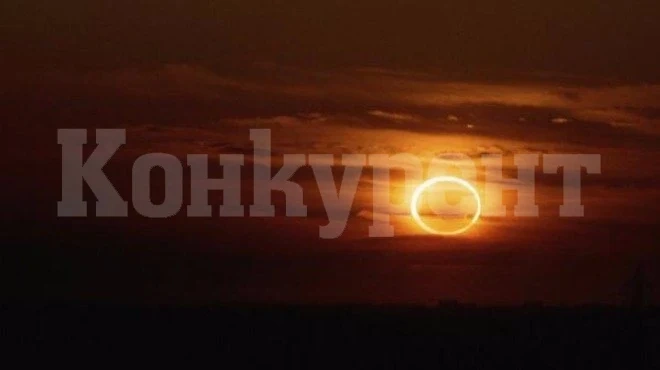 Първи кадри от слънчевото затъмнение тази сутрин СНИМКИ