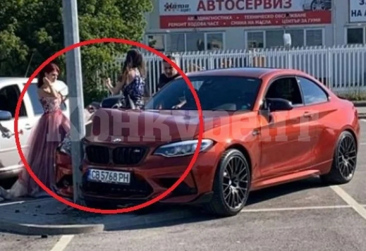 Абитуриенти катастрофираха лошо на бала си, но на най-подходящото място СНИМКА