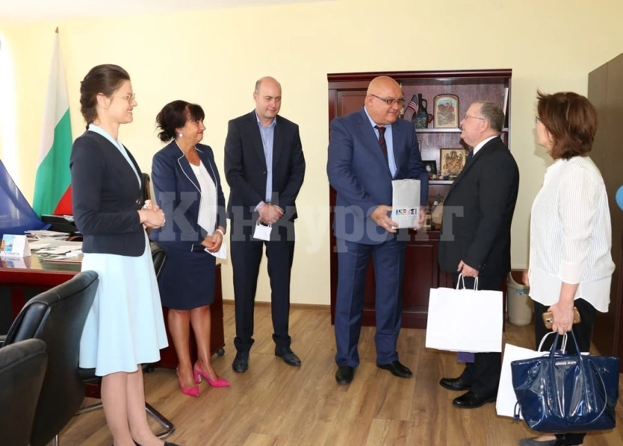 Кметът на Видин прие посланика на Израел СНИМКИ