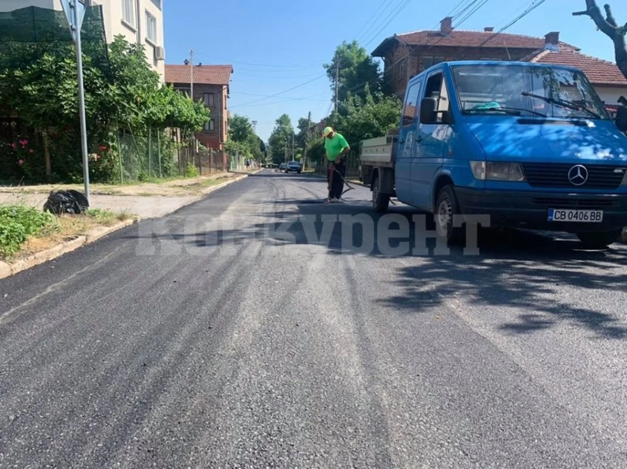 Асфалтират две улици във Враца СНИМКИ