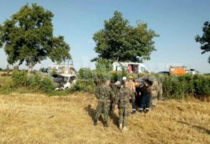 Тежка катастрофа край Пловдив, военни се включиха да помагат