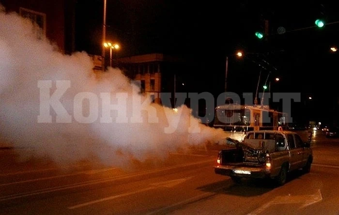 Трето наземно пръскае срещу комари извършват в Лом