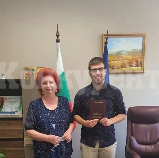 Дончо Дончев от езиковата гимназия в Монтана е с „Национална диплома\