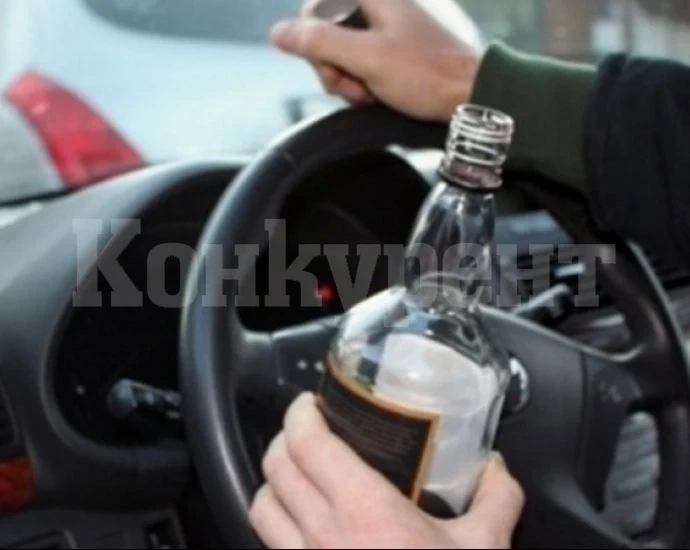 Пиян врачанин подкара фирмен бус