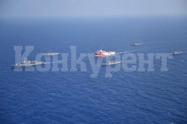 Турция и Гърция на нож в Средиземно море (Инфографика)