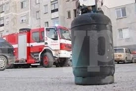 Газова бутилка подпали апартамент