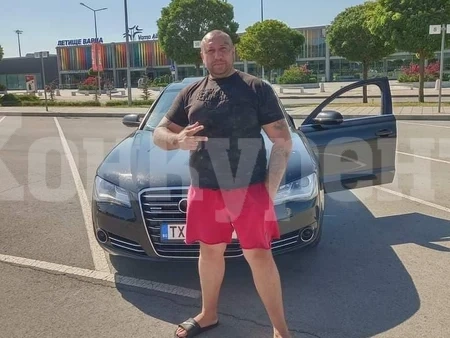 Ето го Шалтера с Ауди А8, пребил шофьор пред очите на жена му 