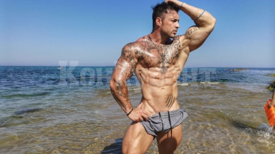 Кристиан Кирилов е най-здравият мъж това лято СНИМКИ 18+