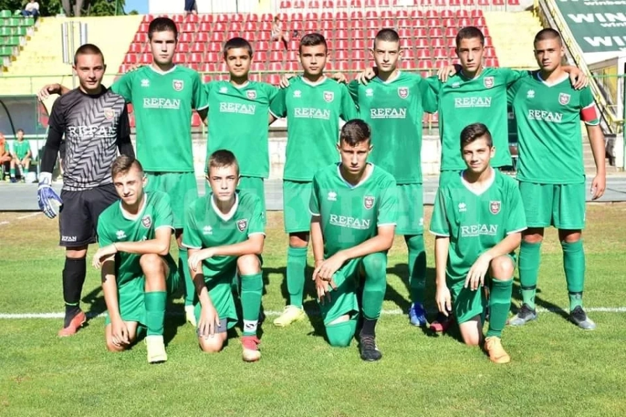 U15 на Ботев би Монтана с 4:0, посвети победата на контузения капитан