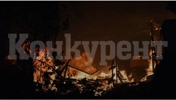 Извънредно положение на Лесбос заради пожара