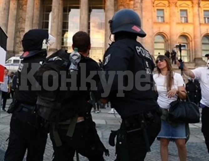 Протести срещу антивирусните мерки в няколко германски града