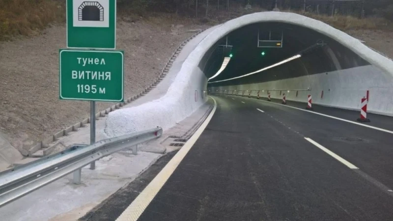 Важно за шофьорите! Тази нощ ще бъде ограничено преминаването през тунел „Витиня“