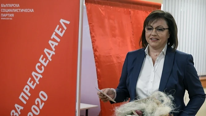 Ето с колко Нинова отвя конкуренцията във Видинско