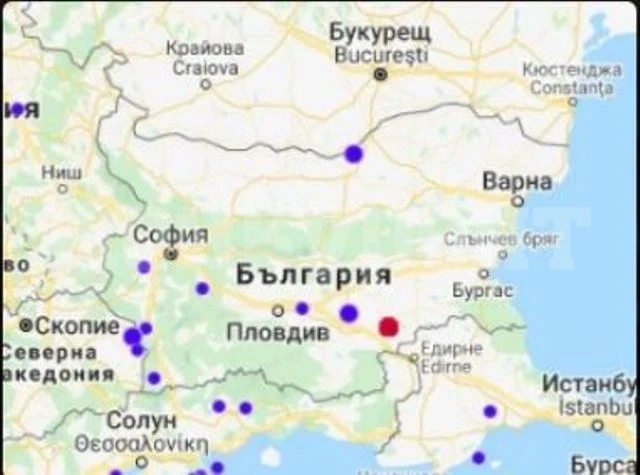 Земетресение разлюля България