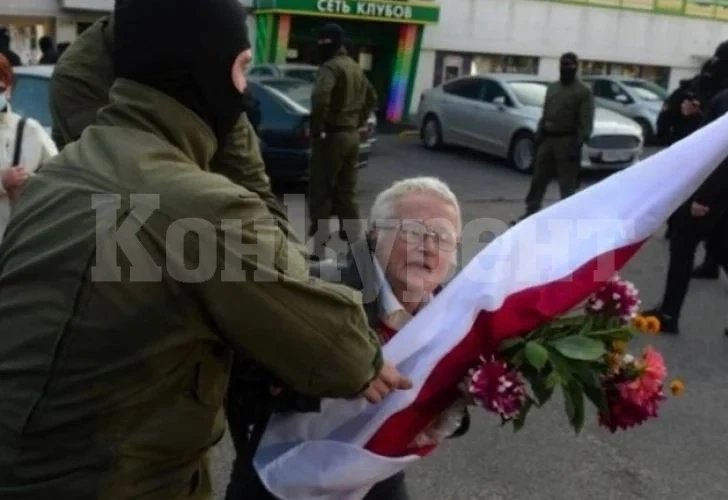 Над 300 жени са задържани на протестното шествие в Минск